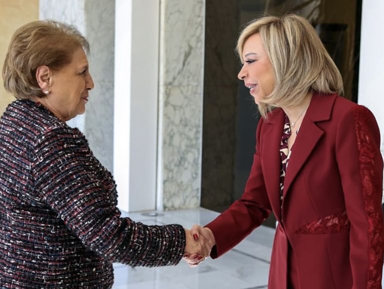 رامي عياش يلتقي الرئيس اللبناني