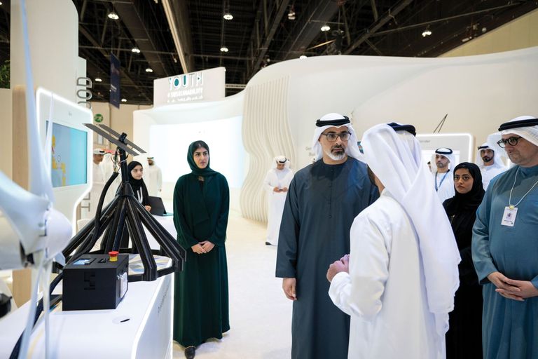 زيارة خالد بن محمد بن زايد