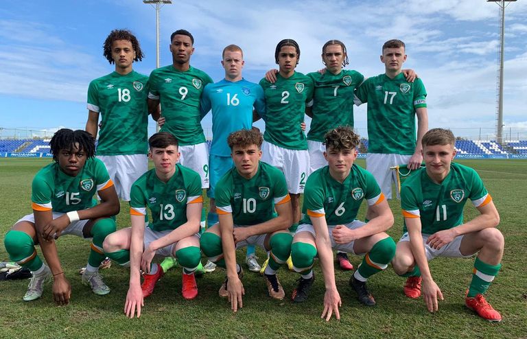 رازي مع منتخب أيرلندا