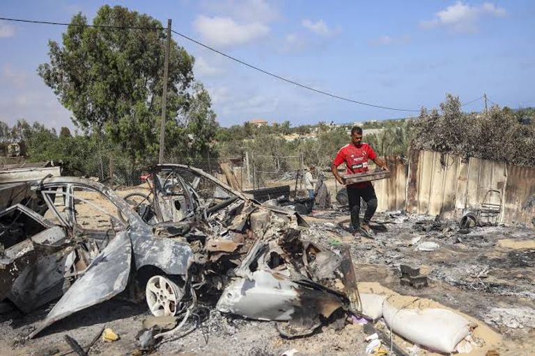 الحرب في غزة