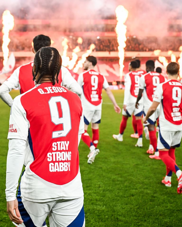 غابرييل جيسوس لاعب أرسنال