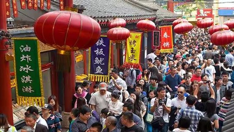 تراجع عدد سكان الصين