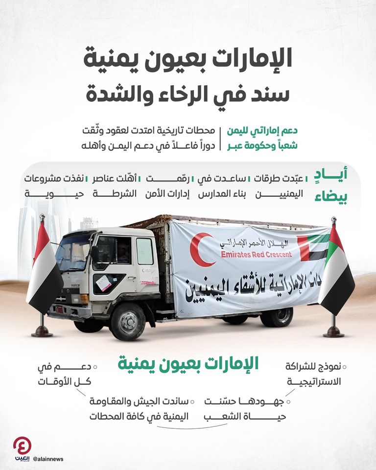 مساعدات إماراتية إنسانية لليمن - أرشيفية