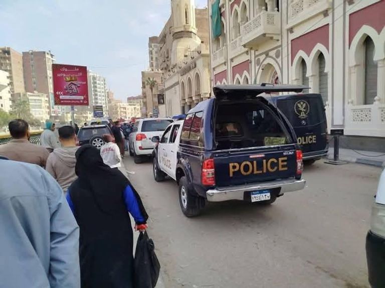 حادث بنك الفيوم