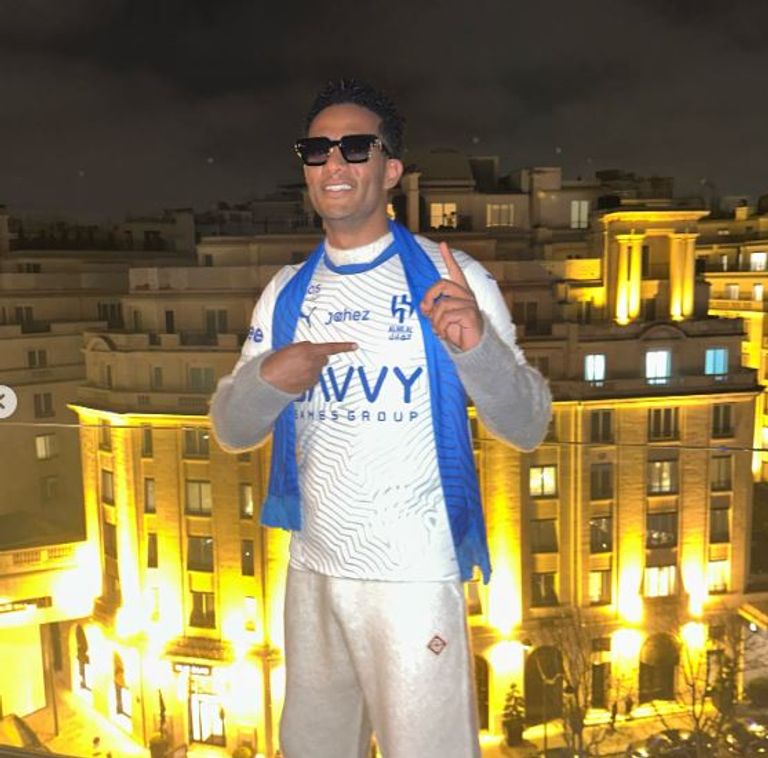 محمد رمضان ورئيس الهلال السعودي