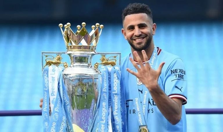 رياض محرز عمر مرموش لاعب آينتراخت فرانكفورت