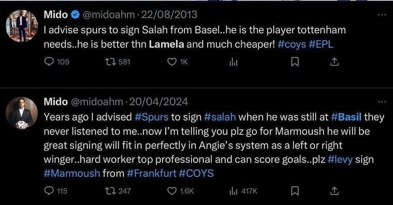 محمد صلاح وعمر مرموش