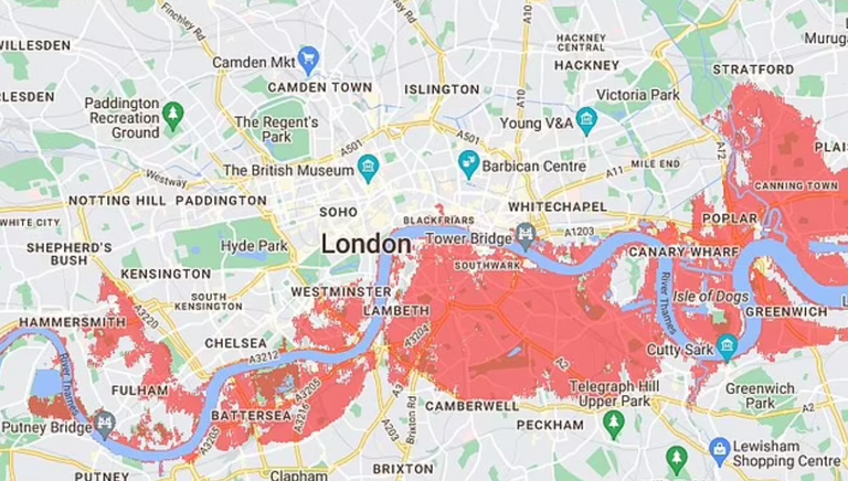 ارتفاع مستويات البحر - تعبيرية