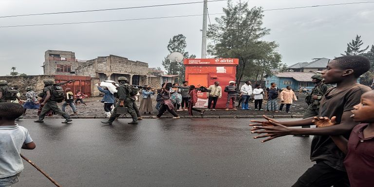 عناصر من حركة 23 مارس (إم 23)