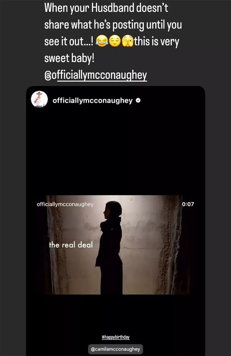 ماثيو ماكونهي رفقة زوجته 