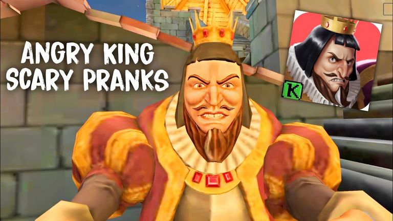لعبة Angry King Scary Pranks أحد أفضل ألعاب الرعب للأندرويد لعام 2025 أفضل ألعاب الرعب للأندرويد لعام 2025