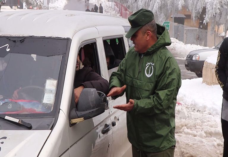 الجزائر تشهد موجة ثلوج تاريخية