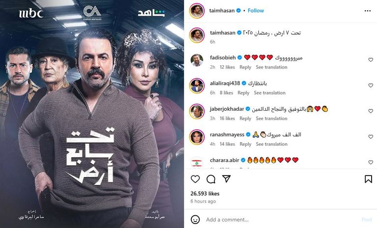 تيم حسن - أرشيفية