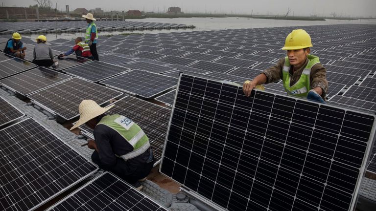 الصين تباشر نهضتها في إنتاج الطاقة المتجددة