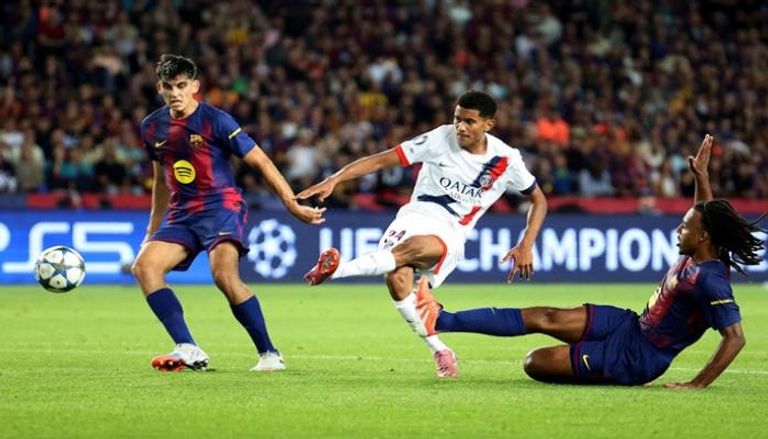 برشلونة وباريس - دوري أبطال أوروبا
