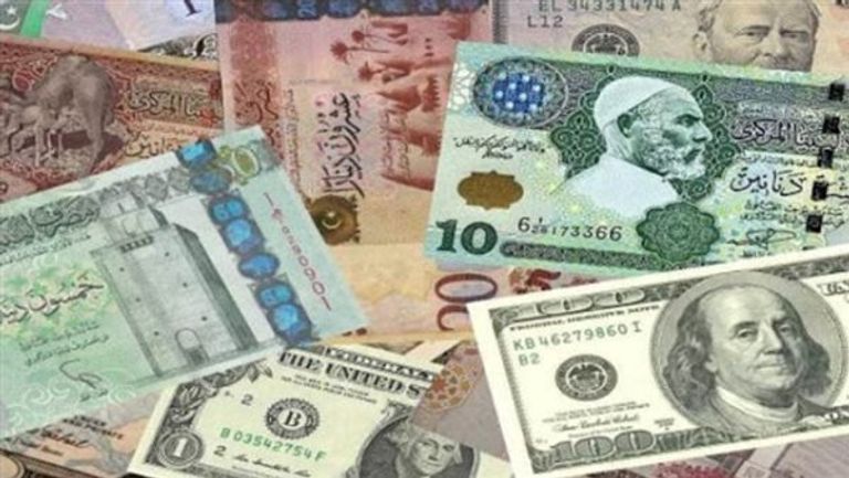 سعر الدولار مقابل الدينار الليبي في السوق الرسمية اليوم  الدولار مقابل الدينار الليبي
