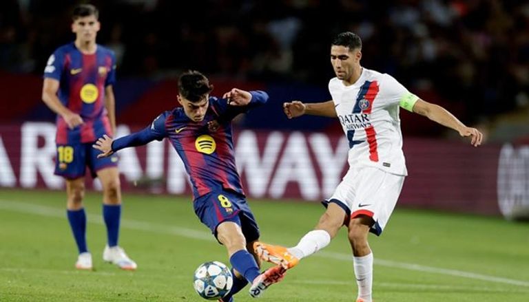 برشلونة وباريس سان جيرمان