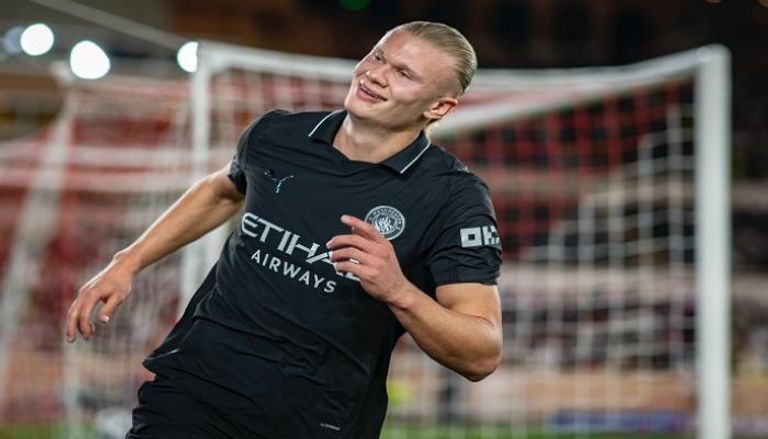 إيرلينغ هالاند مهاجم مانشستر سيتي