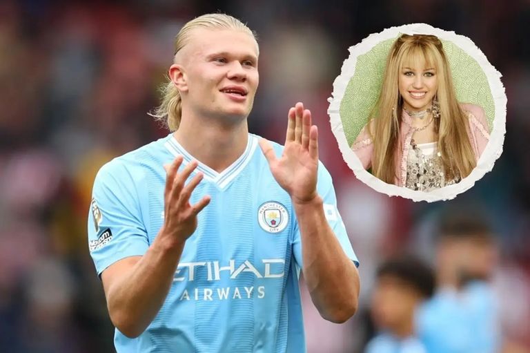 النرويجي إيرلينغ هالاند إيرلينغ هالاند مهاجم مانشستر سيتي
