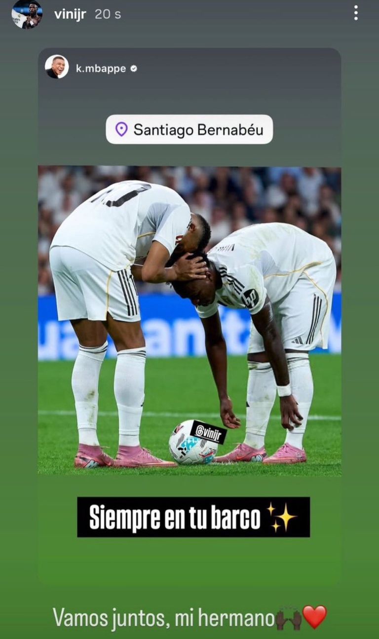 فينيسيوس ومبابي في ريال مدريد