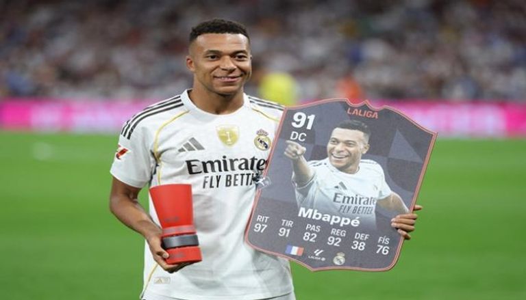 كيليان مبابي نجم ريال مدريد