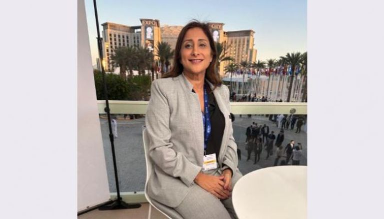 غوى النكت في COP28 - تصوير: آلاء عمارة