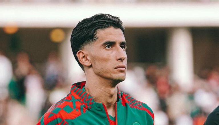 نايف أكرد مدافع المنتخب المغربي