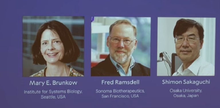 الفائزون بجائزة نوبل للطب 2025