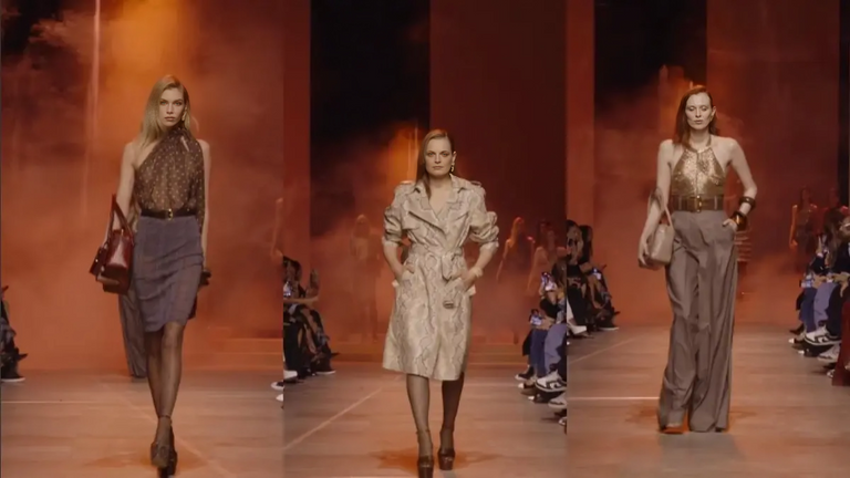 عرض مجموعة إيلي صعب في أسبوع باريس للموضة عرض مجموعة إيلي صعب في أسبوع باريس للموضة