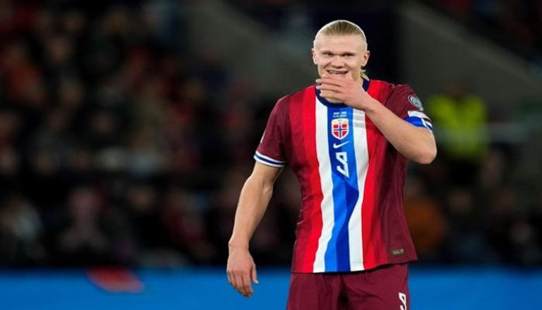 إيرلينغ هالاند نجم منتخب النرويج