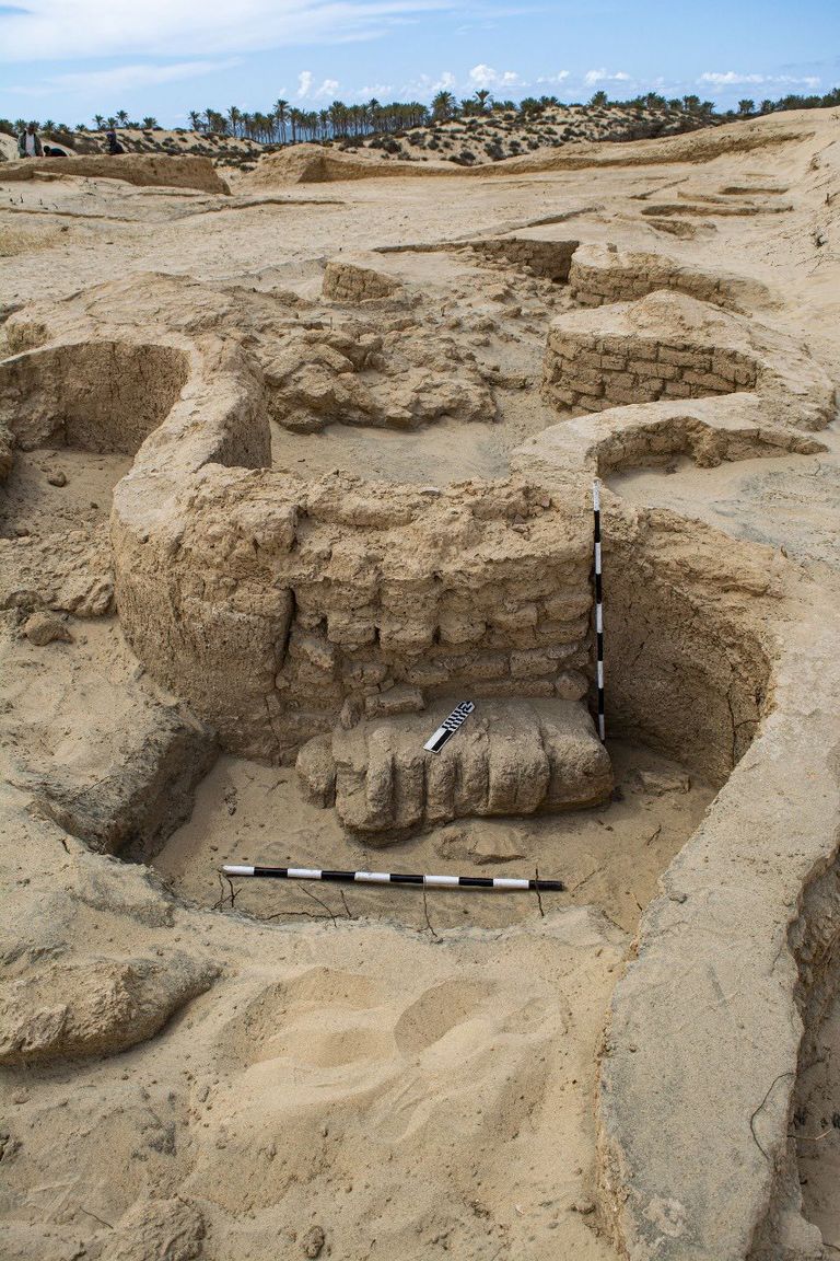 اكتشاف قلعة عسكرية في شمال سيناء المصرية