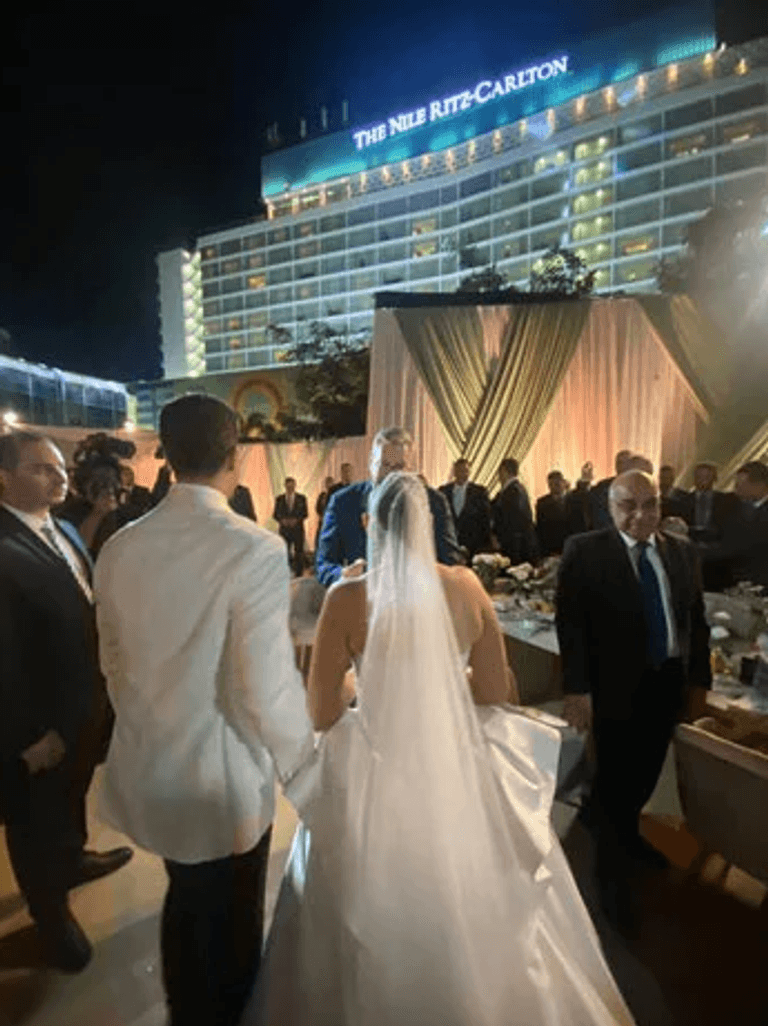 زفاف ابنة الشهيد محمد مبروك