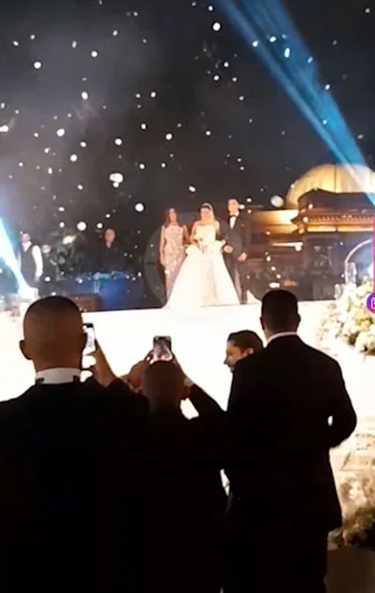 زفاف ابنة الشهيد محمد مبروك