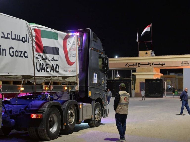 الإمارات تواصل جهودها الإنسانية في غزة