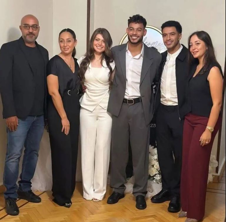 حفل خطوبة لاعب الزمالك دونجا