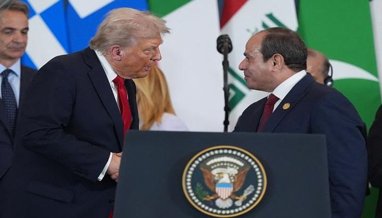 الرئيسان الأمريكي والمصري