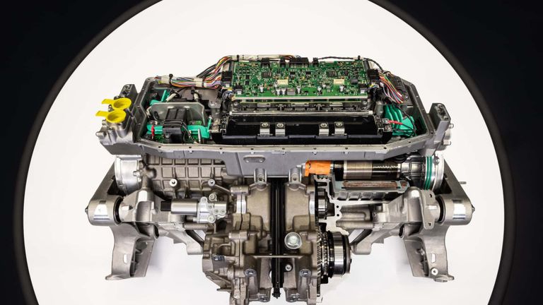 هيكل الطراز الكهربائي الجديد من فيراري