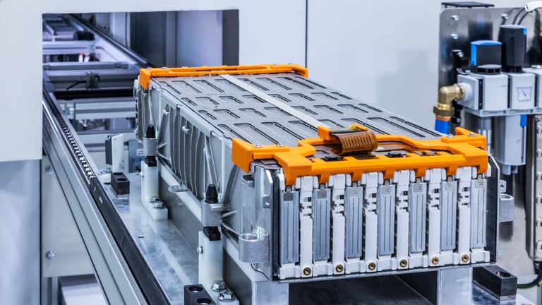 هيكل الطراز الكهربائي الجديد من فيراري