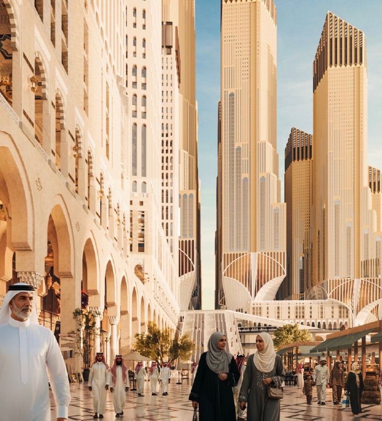 مشروع بوابة الملك سلمان بمكة المكرمة - واس