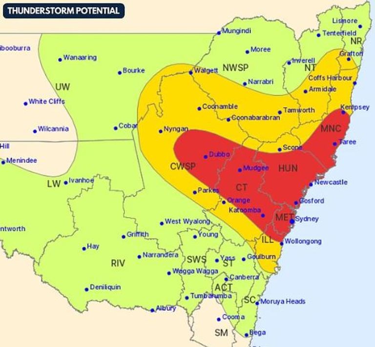 تحذيرات من عاصفة عنيفة في أستراليا