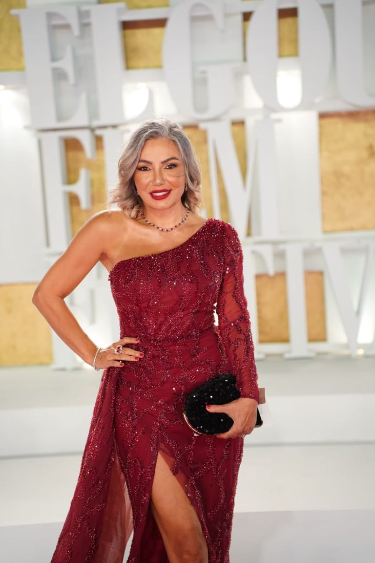 أسماء جلال في مهرجان الجونة