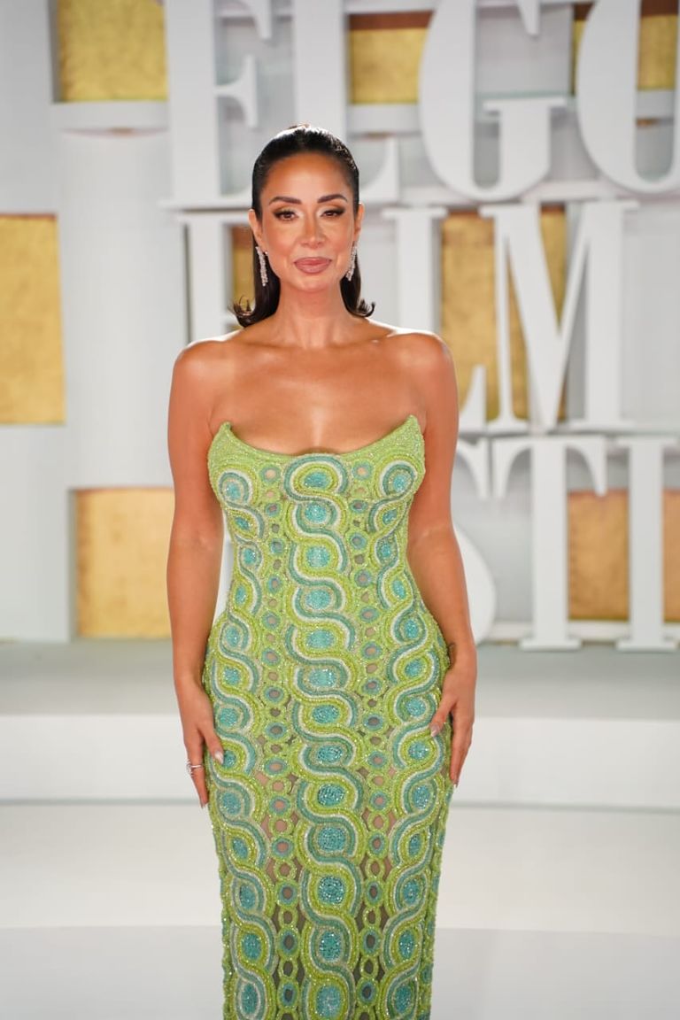 أسماء جلال في مهرجان الجونة