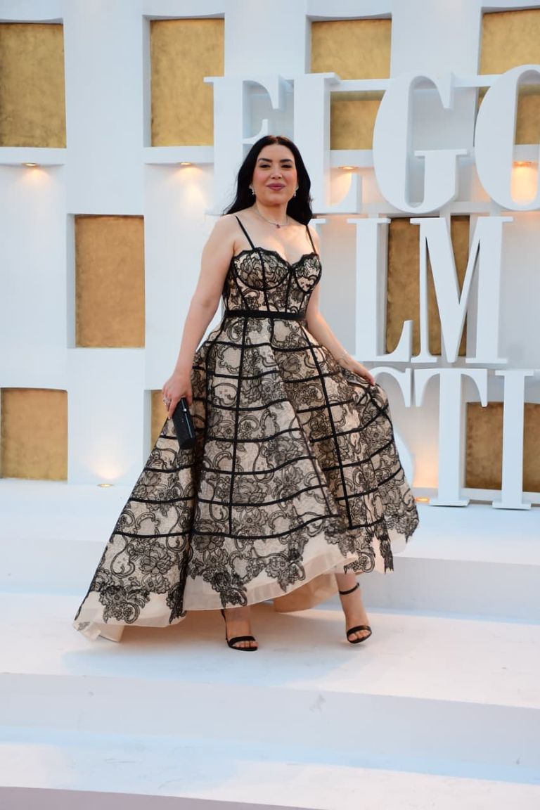 درة في مهرجان الجونة