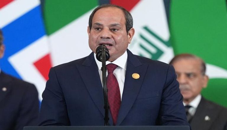 الرئيس المصري عبدالفتاح السيسي