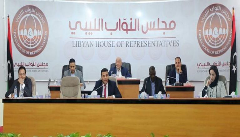 جانب من إحدى جلسات البرلمان الليبي