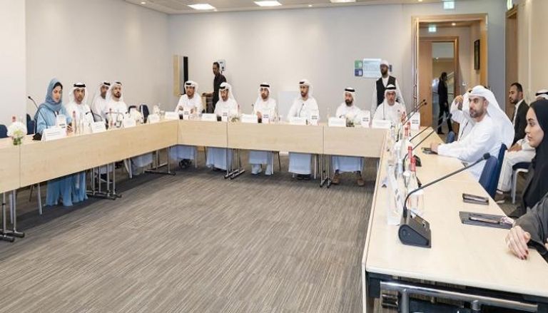 جانب من اجتماع مجلس الإمارات للذكاء الاصطناعي والتعاملات الرقمية