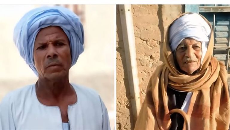 الحاج علي فراج علي سالم والحاج الديب محمد عبد الرحمن صلاة الجنازة - تعبيرية