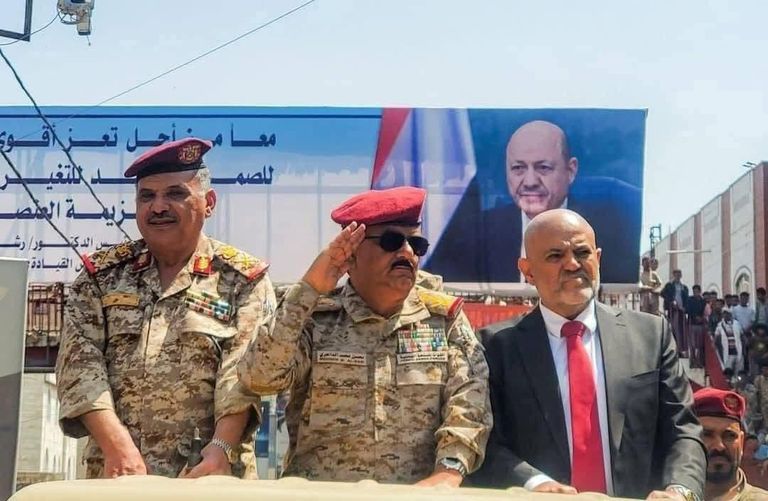 وزير الدفاع اليمني الفريق الركن محسن الداعري