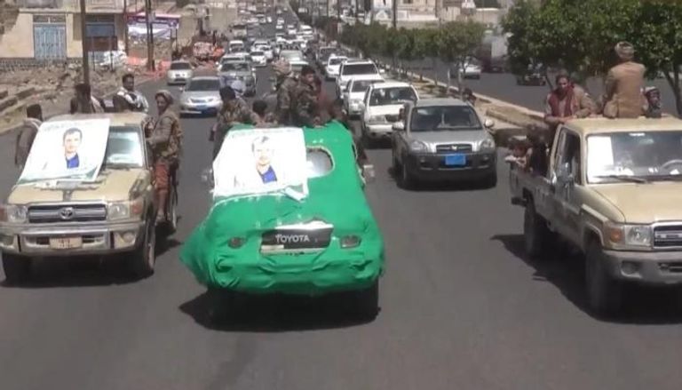جانب من تشييع المليشيات لعناصرها - أرشيفية