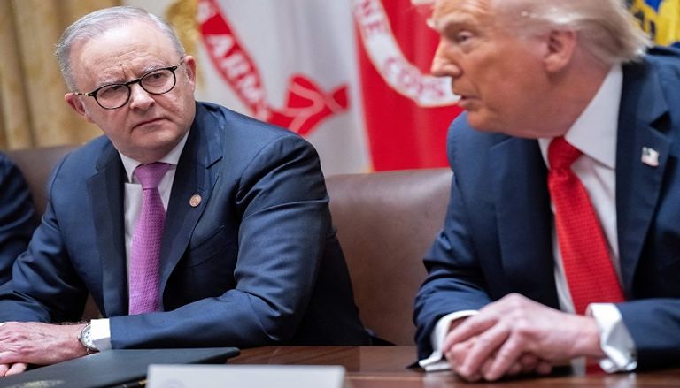 الرئيس الأمريكي ورئيس وزراء أستراليا